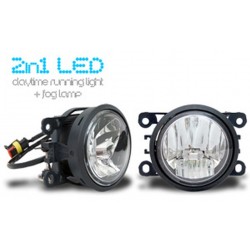 LED Feux diurnes & LED Projecteurs antibrouillard 2 in 1 - Direct Fit!
