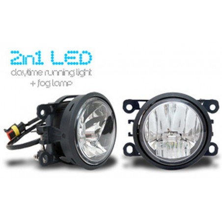 LED Feux diurnes & LED Projecteurs antibrouillard 2 in 1 - Direct Fit! LED Feux diurnes & LED Projecteurs antibrouillard 2 in 1 - Direct Fit!