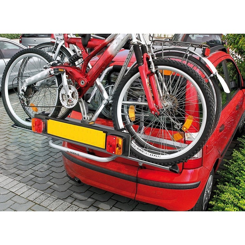 Support pour Plaque D'Immatriculation Porte-Vélos 7 plots