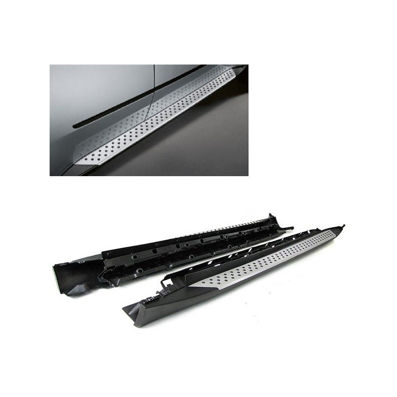 Marche-pieds en aluminium de AuCo pour BMW X5 / E70