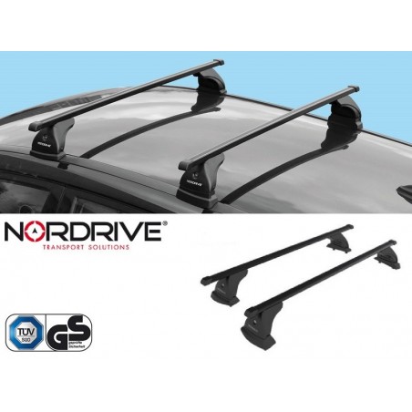 NORDRIVE EVOS QUADRA Barres de toit pour VW GOLF 5 BERLINE NORDRIVE EVOS QUADRA Barres de toit pour VW GOLF 5 BERLINE