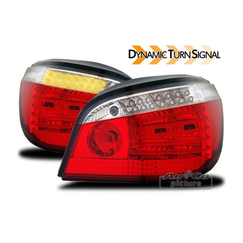 Feux arrière LED avec clignotant dynamique pour BMW E60 (2007-2010)