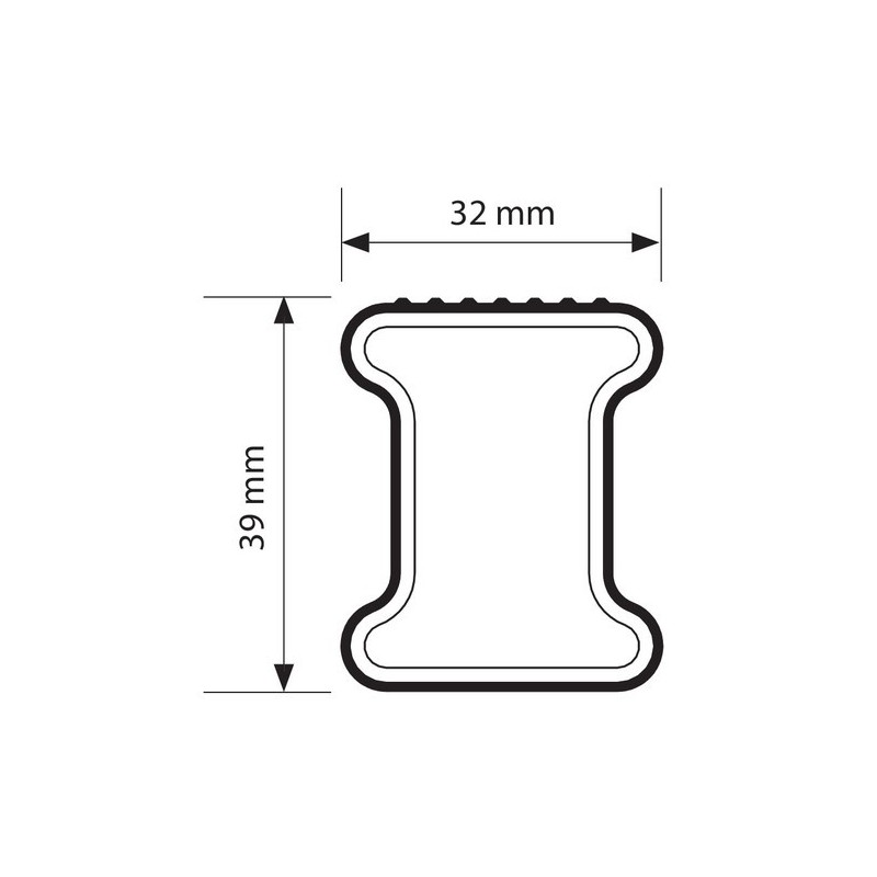 NORDRIVE KARGO - Steel roof bar - 135