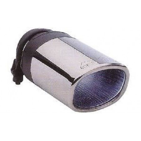Auspuffblende Universal Chrom Rechteck 70 mm x 85 mm / Länge 180 mm Auspuffblende Universal Chrom Rechteck 70 mm x 85 mm / Länge 180 mm
