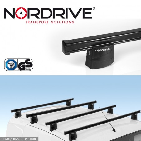 NORDRIVE KARGO Barres de toit 4-Barres pour MERCEDES-BENZ SPRINTER (W907/W910) NORDRIVE KARGO Barres de toit 4-Barres pour MERCEDES-BENZ SPRINTER (W907/W910)