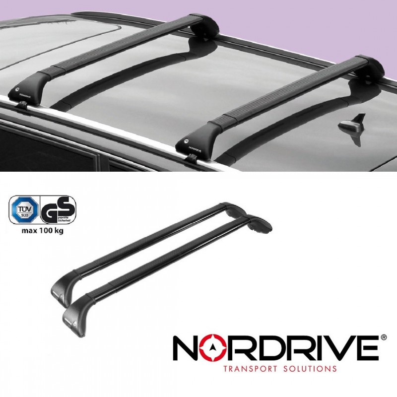 NORDRIVE SNAP Barres de toit pour SKODA OCTAVIA 3 STATION WAGON