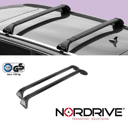 NORDRIVE SNAP Barres de toit pour JEEP COMPASS (2. GEN.) NORDRIVE SNAP Barres de toit pour JEEP COMPASS (2. GEN.)