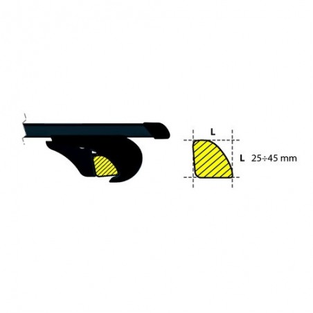 NORDRIVE EVOS Rail-Kit Steel NORDRIVE EVOS Rail-Kit Steel