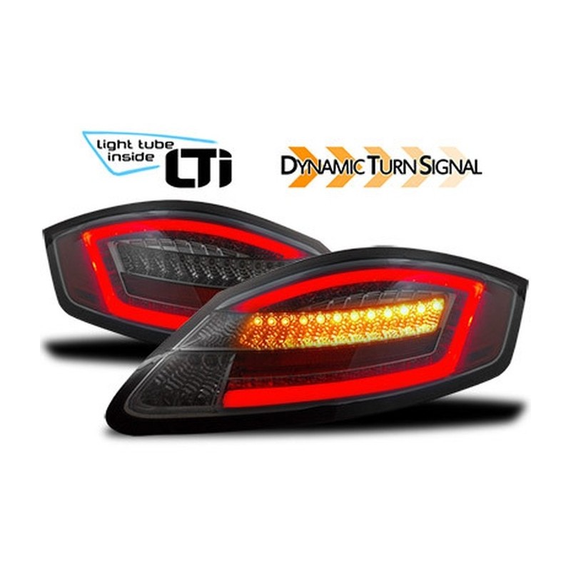 Feux arrière LTI / LED avec clignotant dynamique pour PORSCHE CAYMAN (987)