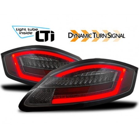 Feux arrière LTI / LED avec clignotant dynamique pour PORSCHE CAYMAN (987)