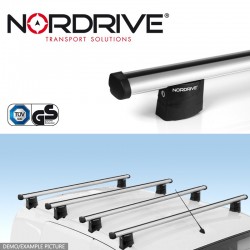 NORDRIVE KARGO PLUS Barres de toit 4-Barres pour VW CRAFTER 2