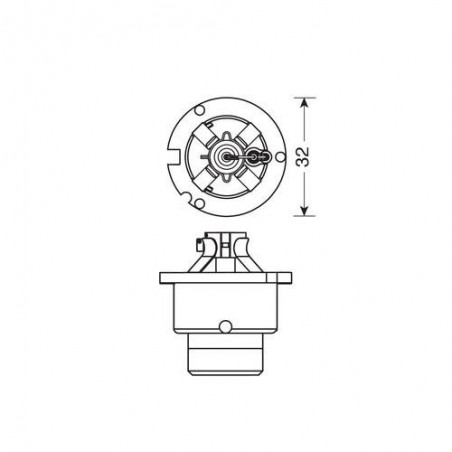 Lampe Xénon D2S / 6000 K (Kelvin)