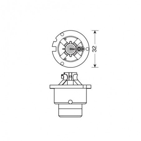 Lampe Xénon D2R / 6000 K (Kelvin) Lampe Xénon D2R / 6000 K (Kelvin)
