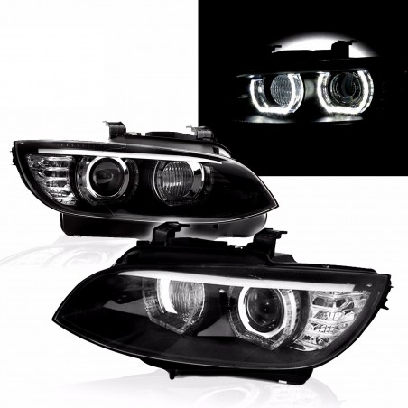 XENON Phares avant avec 3D Angel Eyes pour BMW 3 SERIES E92 / E93