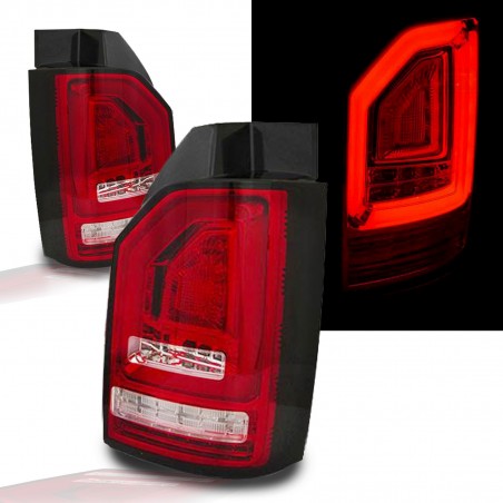 Feux arrière LTI / LED avec clignotant dynamique pour VW T6 BUS / MULTIVAN Feux arrière LTI / LED avec clignotant dynamique pour VW T6 BUS / MULTIVAN