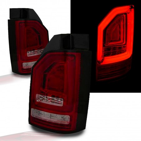 Feux arrière LTI / LED avec clignotant dynamique pour VW T6 BUS / MULTIVAN Feux arrière LTI / LED avec clignotant dynamique pour VW T6 BUS / MULTIVAN