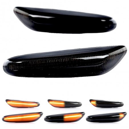 Clignotants répétiteurs LED dynamique pour BMW SERIE 5 (E60) Clignotants répétiteurs LED dynamique pour BMW SERIE 5 (E60)