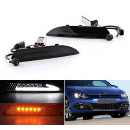 Clignotants de LED dynamique + Feu position pour VW SCIROCCO 3 Clignotants de LED dynamique + Feu position pour VW SCIROCCO 3