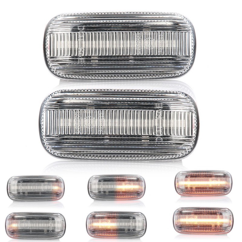 Clignotants répétiteurs LED dynamique pourr AUDI A6 (C5)
