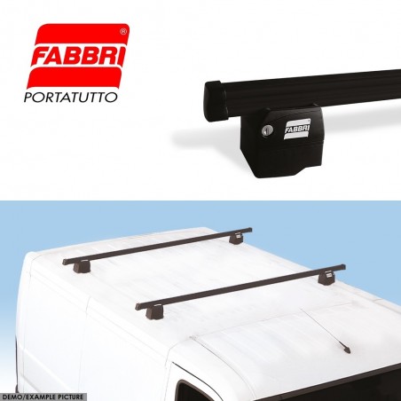 FABBRI BARRO Barres de Toit 2-Barres pour FIAT DUCATO 3 (250)