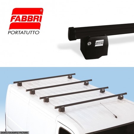 FABBRI BARRO Barres de Toit 4-Barres pour FIAT DUCATO 3 (250)