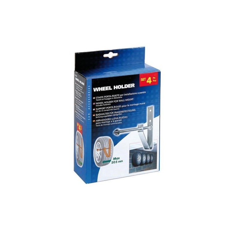 Porte-Roue pour montage mural (Set 4 pcs.)