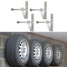 Porte-Roue pour montage mural (Set 4 pcs.) Porte-Roue pour montage mural (Set 4 pcs.)