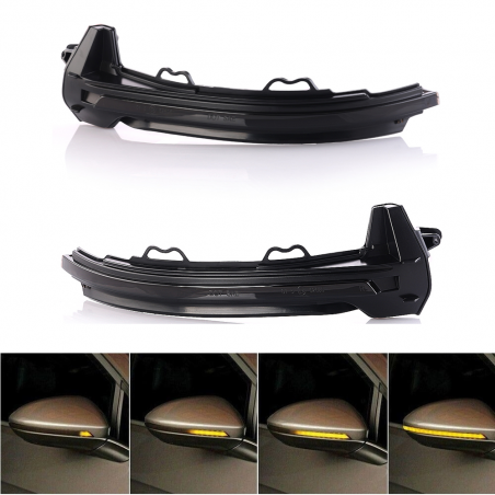 Clignotants rétroviseurs LED dynamique pour BMW SERIES 5 (F07 GT LCI) Clignotants rétroviseurs LED dynamique pour BMW SERIES 5 (F07 GT LCI)