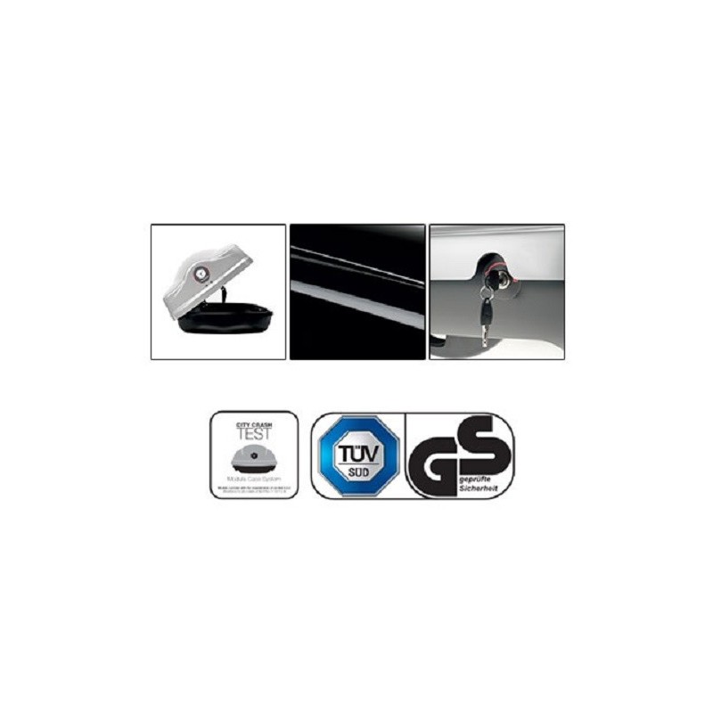 MODULA BELUGA 420 EASY Coffre de Toit Noir