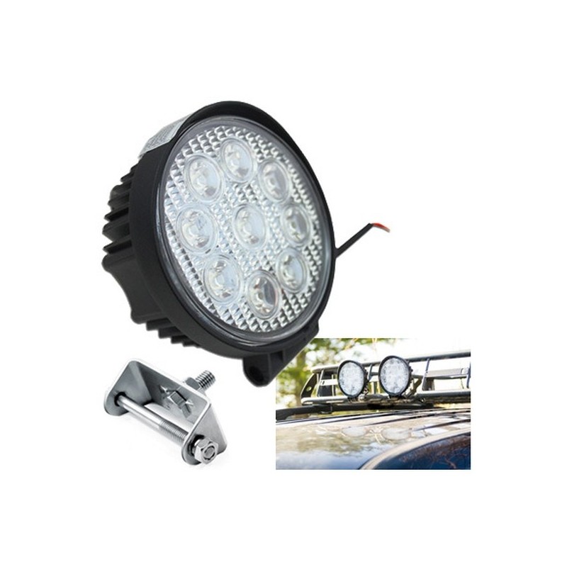 LED feu de travail offroad - 27W/6500K/Blanc
