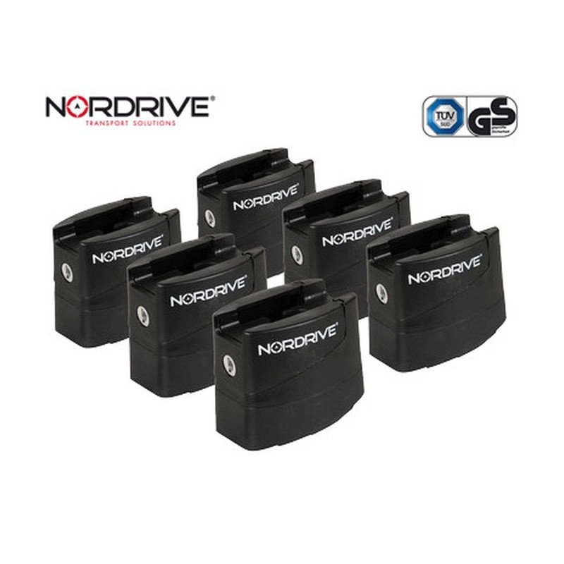 NORDRIVE KARGO PLUS Barres de toit 3-Barres pour FORD TRANSIT CUSTOM