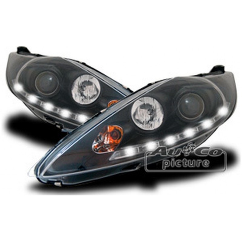 Projecteurs avec DRL-Look por FORD FIESTA 6