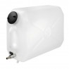 Plastic water jerry can with metal tap - 25 L Plastic water jerry can with metal tap - 25 L