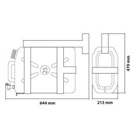 Zinc plated cage for plastic jerry can Zinc plated cage for plastic jerry can