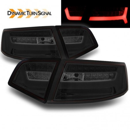 Feux arrière LTI avec clignotant dynamique pour AUDI A6 (C6) Feux arrière LTI avec clignotant dynamique pour AUDI A6 (C6)