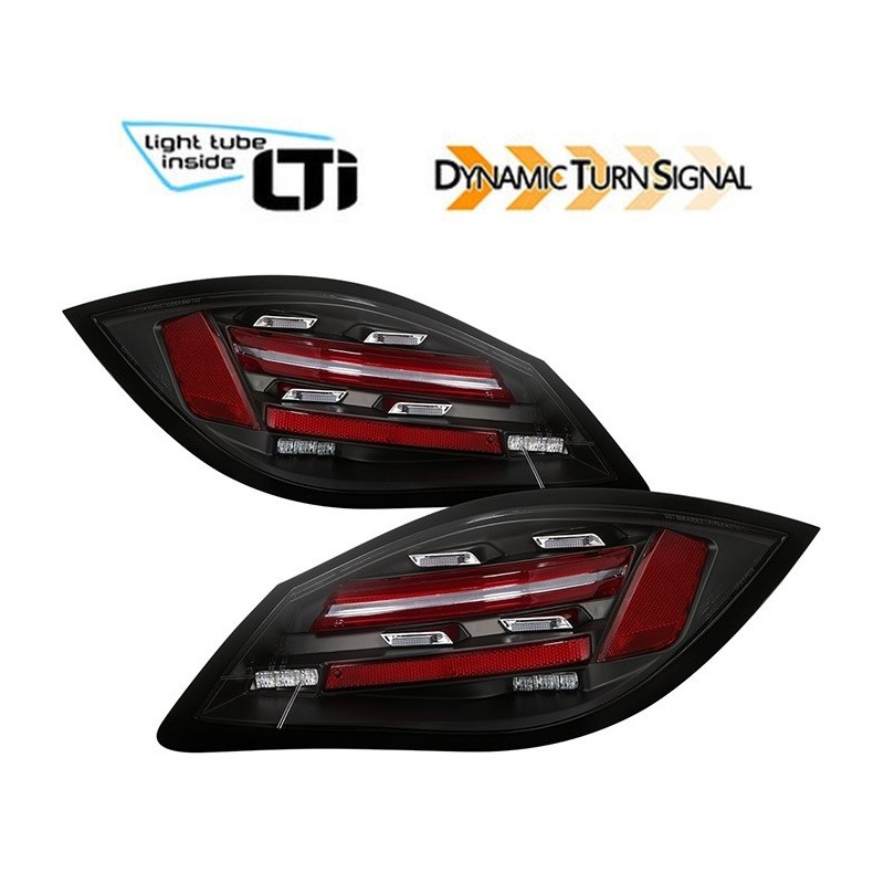 Feux arrière LTI / LED avec clignotant dynamique pour PORSCHE BOXSTER (987 FL)
