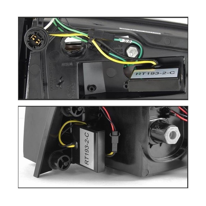 Feux arrière LTI / LED avec clignotant dynamique pour VW GOLF 7