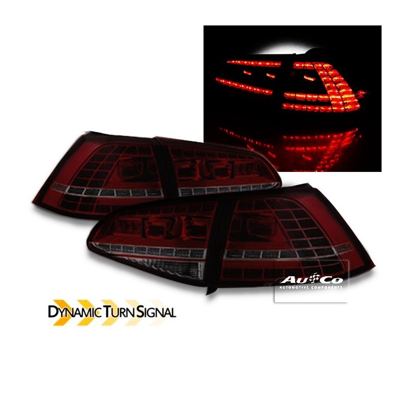 Feux arrière LTI / LED avec clignotant dynamique pour VW GOLF 7