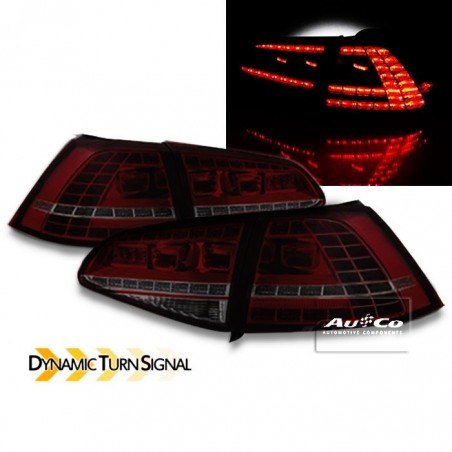 Feux arrière LTI / LED avec clignotant dynamique pour VW GOLF 7 Feux arrière LTI / LED avec clignotant dynamique pour VW GOLF 7