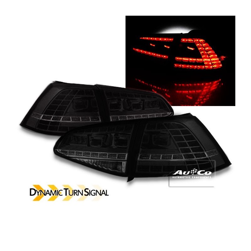 Feux arrière LTI / LED avec clignotant dynamique pour VW GOLF 7