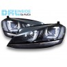 Projecteurs avec Feux Diurnes LED pour VW GOLF 7 BLACK-LINE Projecteurs avec Feux Diurnes LED pour VW GOLF 7 BLACK-LINE