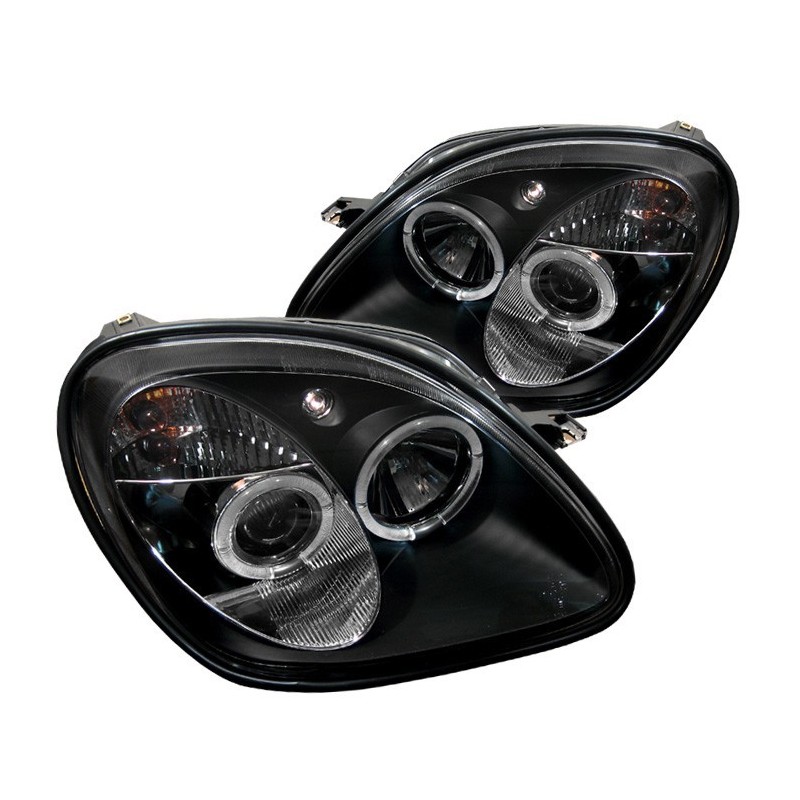 Projecteurs avec LED Angel Eyes pour MERCEDES-BENZ SLK R170