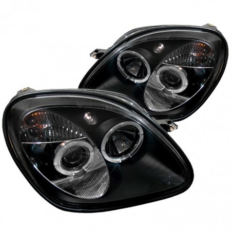 Projecteurs avec LED Angel Eyes pour MERCEDES-BENZ SLK R170