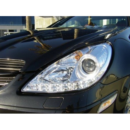 Projecteurs avec DRL-Look por MERCEDES-BENZ SLK R171 Projecteurs avec DRL-Look por MERCEDES-BENZ SLK R171