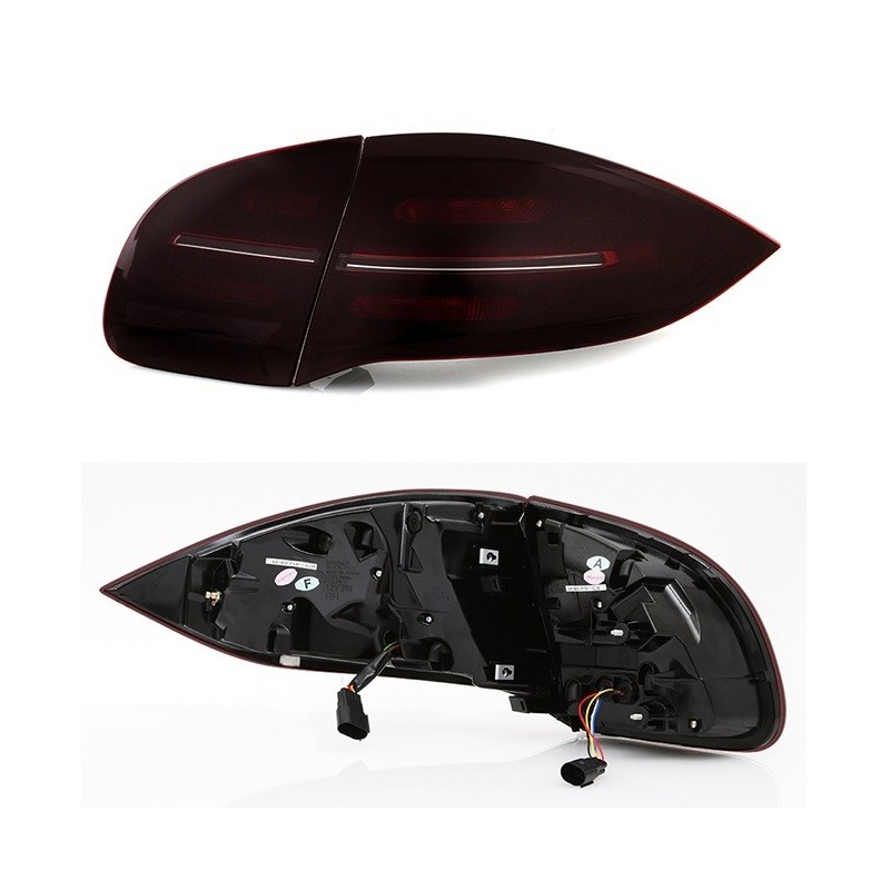 Feux arrière LTI / LED avec clignotant dynamique pour PORSCHE CAYENNE 2 (92A)