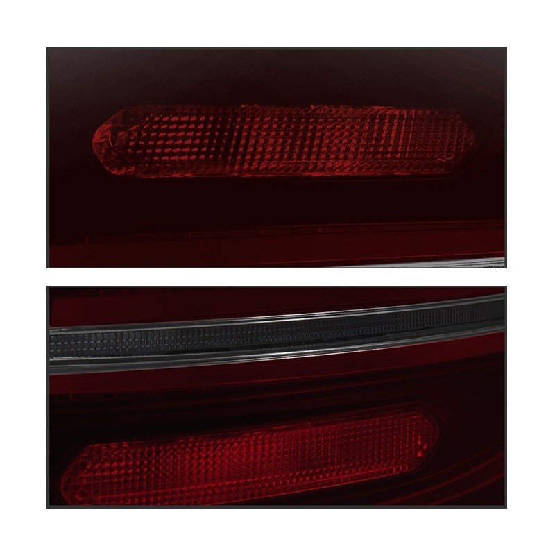 Feux arrière LTI / LED avec clignotant dynamique pour PORSCHE CAYENNE 2 (92A)