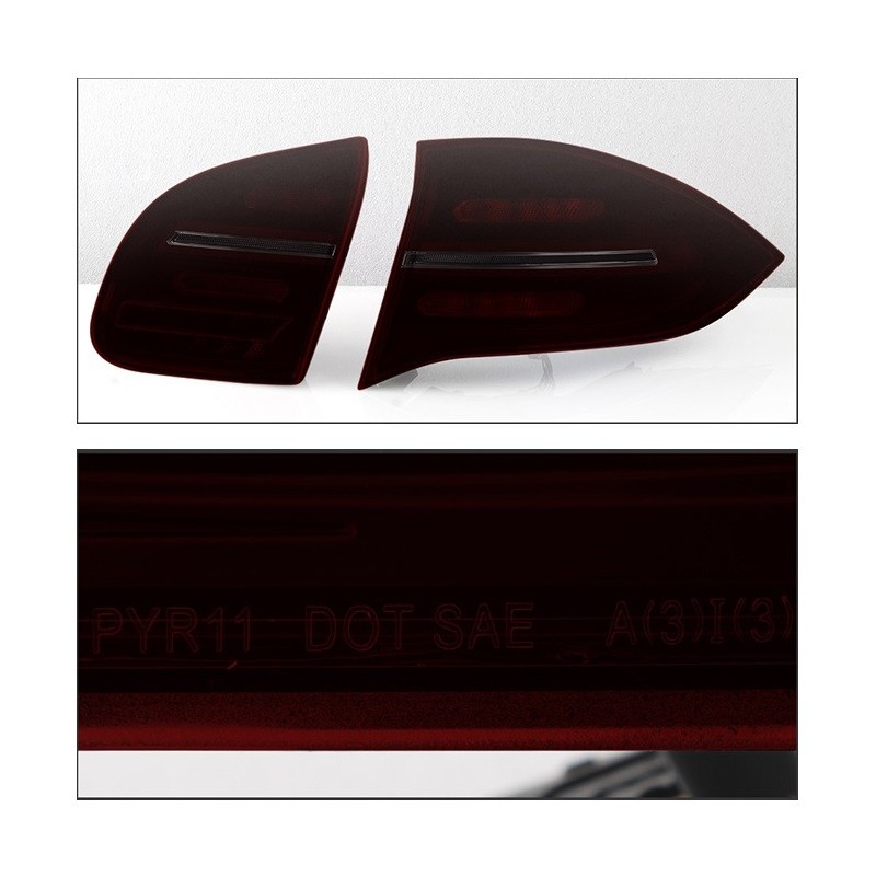 Feux arrière LTI / LED avec clignotant dynamique pour PORSCHE CAYENNE 2 (92A)