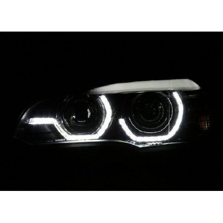 XENON Phares avant (AFS) avec 3D Angel Eyes pour BMW X5 / E70 XENON Phares avant (AFS) avec 3D Angel Eyes pour BMW X5 / E70