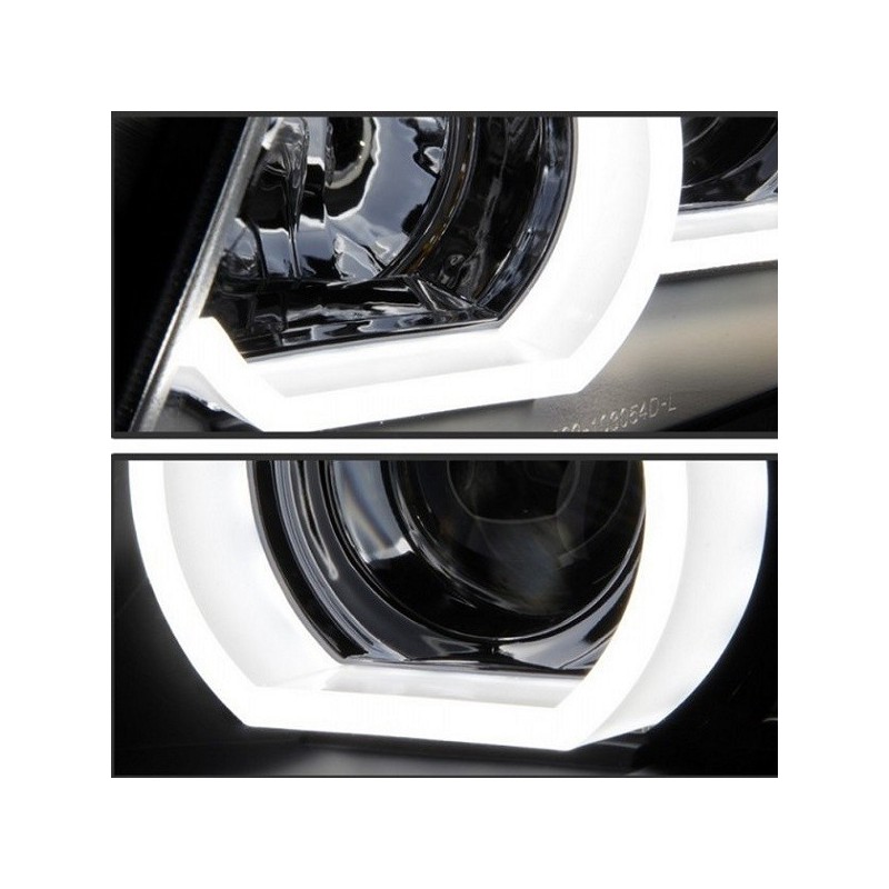 XENON Phares avant avec 3D Angel Eyes pour BMW 3 SERIES E90 / E91