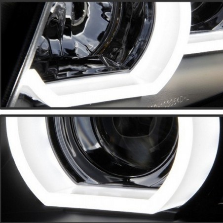 XENON Phares avant avec 3D Angel Eyes pour BMW 3 SERIES E90 / E91 XENON Phares avant avec 3D Angel Eyes pour BMW 3 SERIES E90 / E91